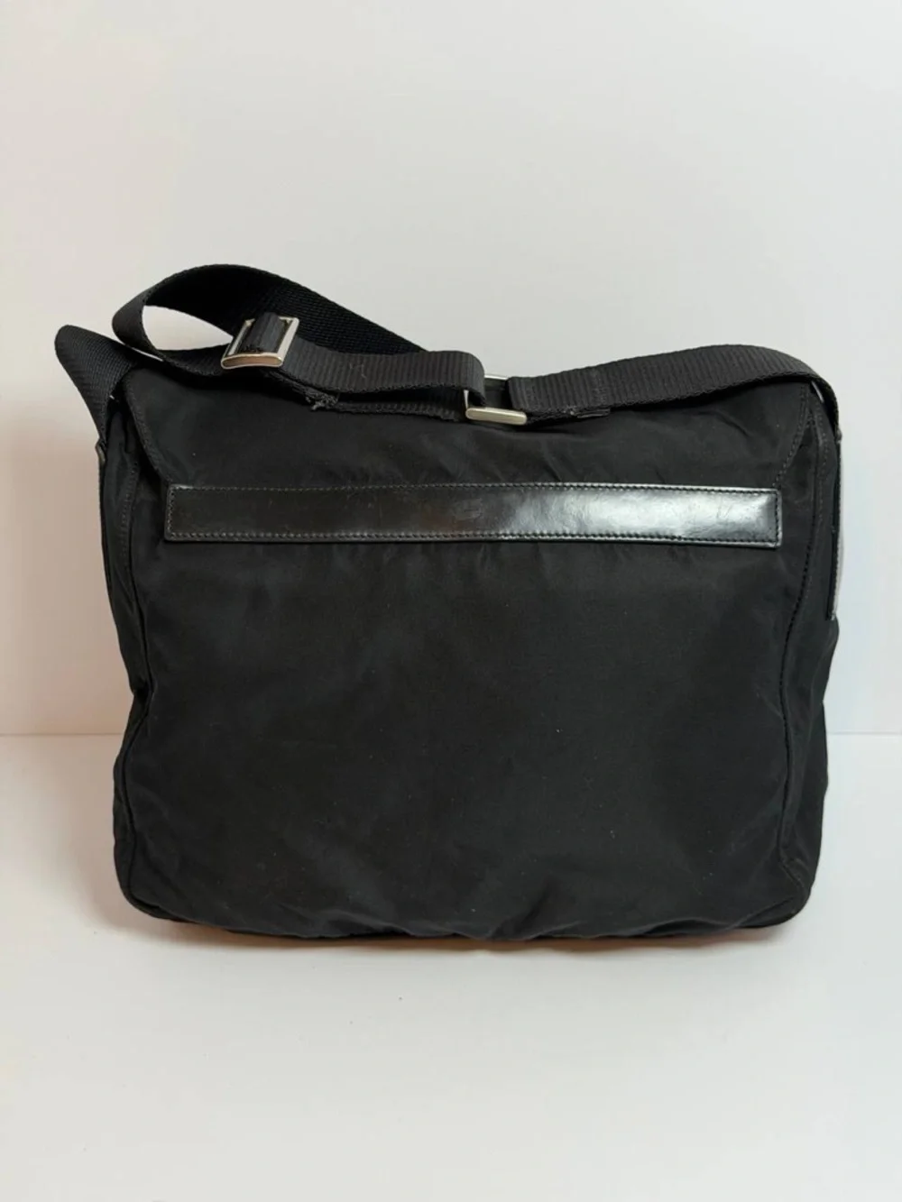 Prada Tessuto Nylon Messenger Shoulder Bag